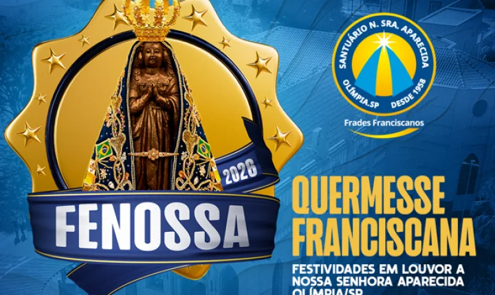 QUERMESSE FRANCISCANA JÁ ESTÁ ACONTECENDO E VOCÊ NÃO PODE FICAR DE FORA!
