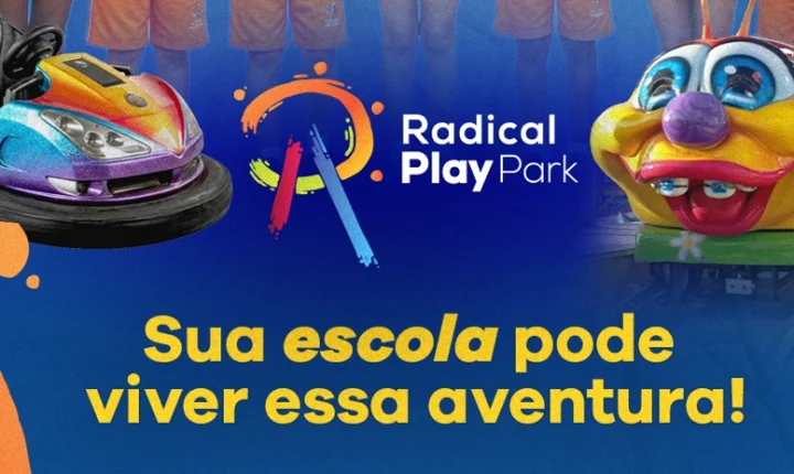 Radical Play Park abre opções especiais para escolas viverem experiências inesquecíveis antes das férias