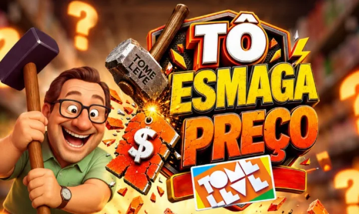 Se preparem, porque amanhã o TOME LEVE VAI ESMAGAR OS PREÇOS! 💥🛒