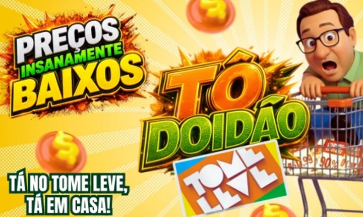 SEGUNDA É DIA DE TÔ DOIDÃO NO TOME LEVE! 🤪🔥