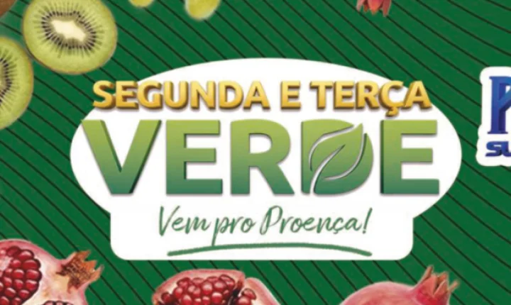 Segunda e Terça Verde é no Proença!