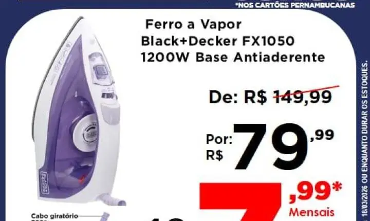 Semana Do Consumidor Pernambucanas! 🔥