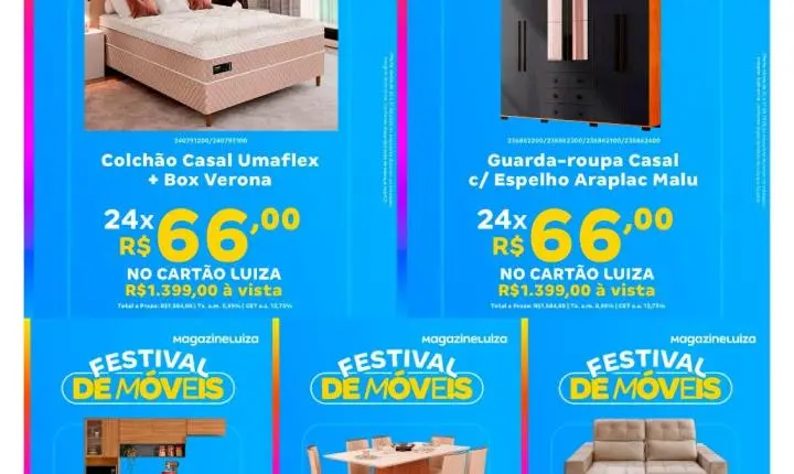 ÚLTIMO DIA DO FECHA MÊS MAGAZINE LUIZA! 💙