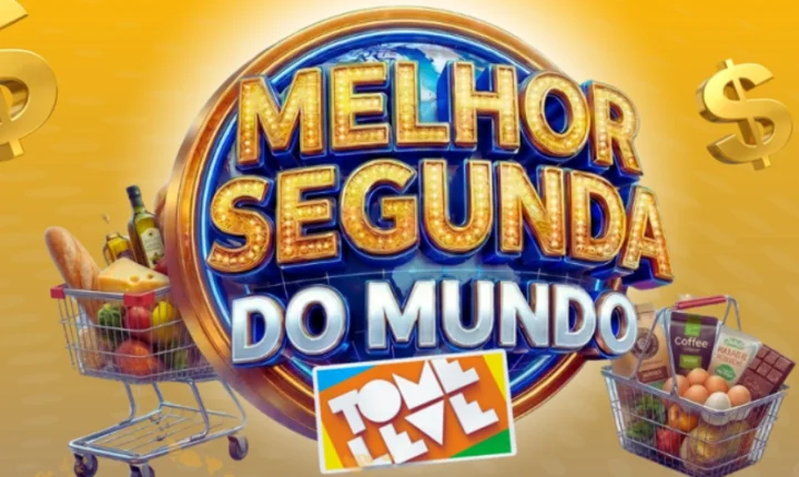 vem aí A MELHOR SEGUNDA-FEIRA DO MUNDO! 🛒💥