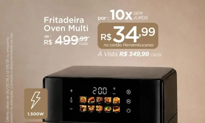 VEM AÍ O 08.08 DAS PERNAMBUCANAS! 🛍️