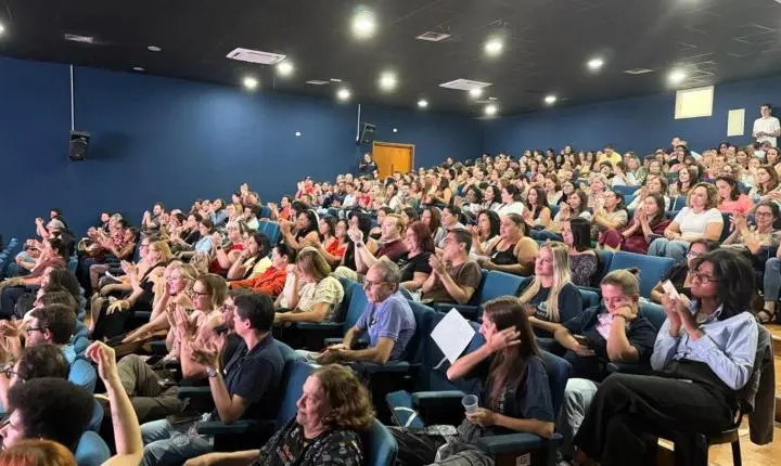 VI Workshop da Saúde reúne 400 profissionais da rede municipal de Olímpia em momento de integração, cuidado e valorização do servidor